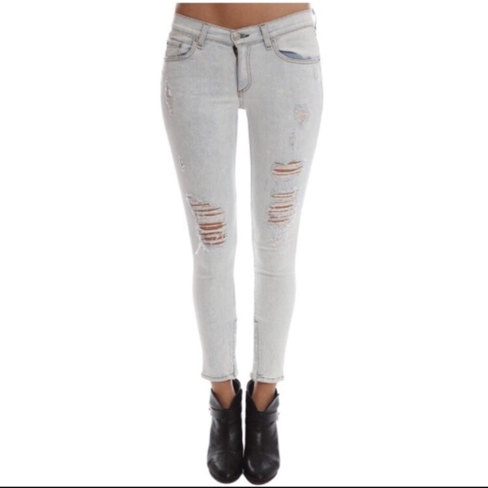 Rag & Bone Zipper Capri Jeans - Picture 1 of 4